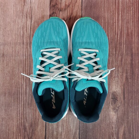 Altra Womens Size 6.5 Rivera Teal Blue Running Shoes AL0A4VQV324 - Picture 6 of 14